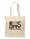 Epic Pi Day Text Design Grocery Tote Bag by TooLoud-Grocery Tote-TooLoud-Natural-Medium-Davson Sales