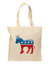 Democrat Bubble Symbol Grocery Tote Bag-Grocery Tote-TooLoud-Natural-Medium-Davson Sales