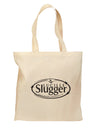 Lucille Slugger Logo Grocery Tote Bag - Natural by TooLoud-Grocery Tote-TooLoud-Natural-Medium-Davson Sales