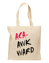 Aca-Awkward Grocery Tote Bag-Grocery Tote-TooLoud-Natural-Medium-Davson Sales