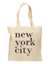 New York City - City Lights Grocery Tote Bag by TooLoud-Grocery Tote-TooLoud-Natural-Medium-Davson Sales