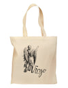 Virgo Illustration Grocery Tote Bag-Grocery Tote-TooLoud-Natural-Medium-Davson Sales