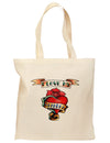 Tattoo Heart I Love My Grandpa Grocery Tote Bag-Grocery Tote-TooLoud-Natural-Medium-Davson Sales