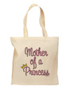 Mother of a Princess - Matching Mom and Daughter Design Grocery Tote Bag by TooLoud-Grocery Tote-TooLoud-Natural-Medium-Davson Sales