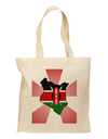 Kenya Flag Design Grocery Tote Bag-Grocery Tote-TooLoud-Natural-Medium-Davson Sales