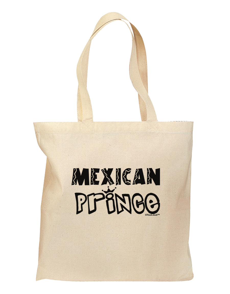 Mexican Prince - Cinco de Mayo Grocery Tote Bag by TooLoud-Grocery Tote-TooLoud-Natural-Medium-Davson Sales