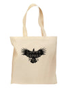 Crows Before Hoes Design Grocery Tote Bag by TooLoud-Grocery Tote-TooLoud-Natural-Medium-Davson Sales