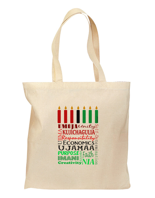 7 Principles Box Grocery Tote Bag-Grocery Tote-TooLoud-Natural-Medium-Davson Sales