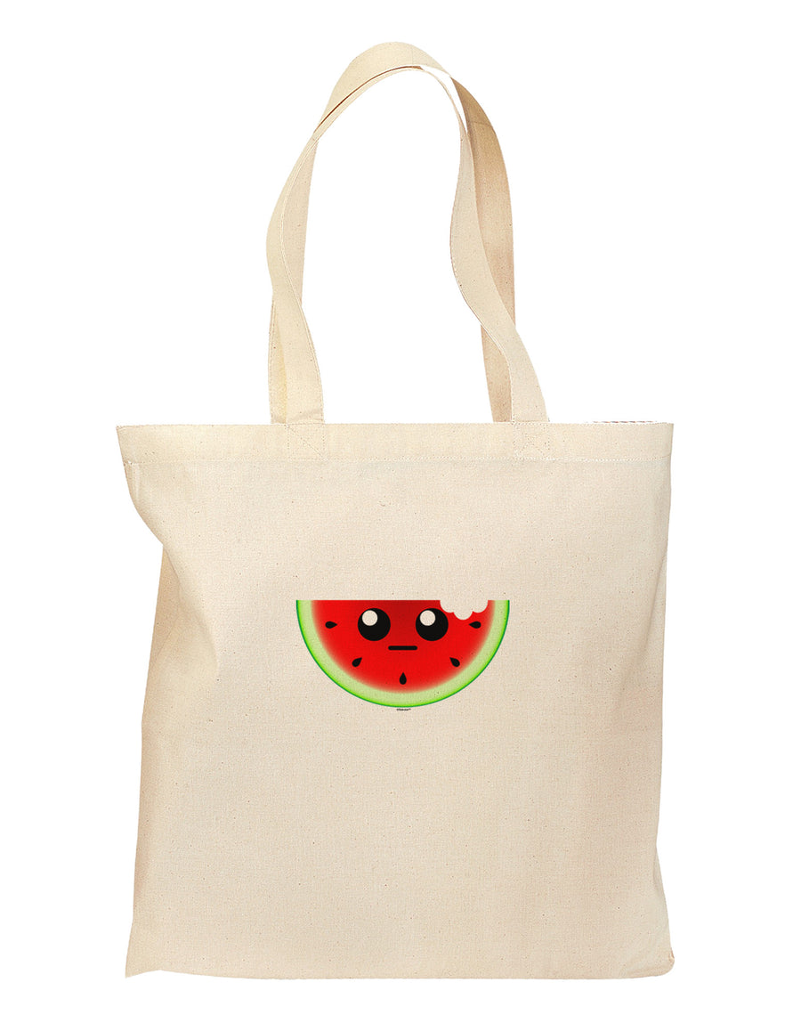 Unimpressed Watermelon Grocery Tote Bag-Grocery Tote-TooLoud-Natural-Medium-Davson Sales