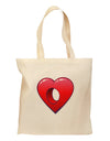 Hole Heartedly Broken Heart Grocery Tote Bag by TooLoud-TooLoud-Natural-Davson Sales