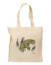 Green Dinosaur Breaking Free Grocery Tote Bag by TooLoud-Grocery Tote-TooLoud-Natural-Medium-Davson Sales