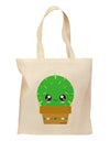 Cute Cactus Design Grocery Tote Bag by TooLoud-Grocery Tote-TooLoud-Natural-Medium-Davson Sales