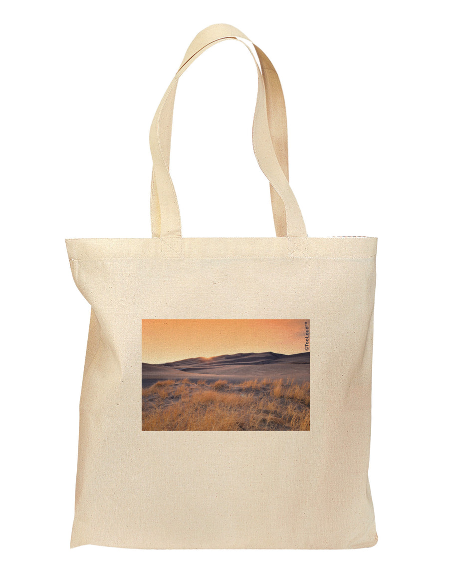 Colorado Sand Dunes Grocery Tote Bag-Grocery Tote-TooLoud-Natural-Medium-Davson Sales