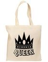 Queen Grocery Tote Bag-Grocery Tote-TooLoud-Natural-Medium-Davson Sales