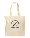 Zombie Apocalypse Group Weapons Expert Grocery Tote Bag-Grocery Tote-TooLoud-Natural-Medium-Davson Sales