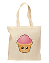 Cute Cupcake Design #2 Grocery Tote Bag by TooLoud-Grocery Tote-TooLoud-Natural-Medium-Davson Sales