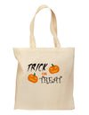 Trick or Treat Pumpkins Grocery Tote Bag-Grocery Tote-TooLoud-Natural-Medium-Davson Sales