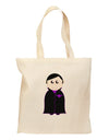 Cute Vampire Boy Halloween Grocery Tote Bag-Grocery Tote-TooLoud-Natural-Medium-Davson Sales