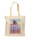 California Beach Filter Grocery Tote Bag - Natural-Grocery Tote-TooLoud-Natural-Medium-Davson Sales