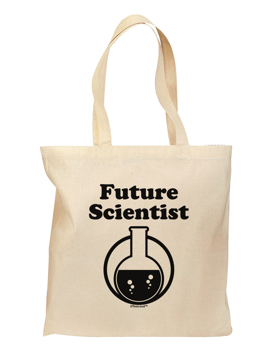 Future Scientist Grocery Tote Bag-Grocery Tote-TooLoud-Natural-Medium-Davson Sales