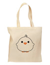 Cute Little Chick - White Grocery Tote Bag by TooLoud-Grocery Tote-TooLoud-Natural-Medium-Davson Sales