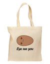 Potato - Eye See You Grocery Tote Bag-Grocery Tote-TooLoud-Natural-Medium-Davson Sales