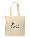 Magic Glasses Grocery Tote Bag by TooLoud-Grocery Tote-TooLoud-Natural-Medium-Davson Sales