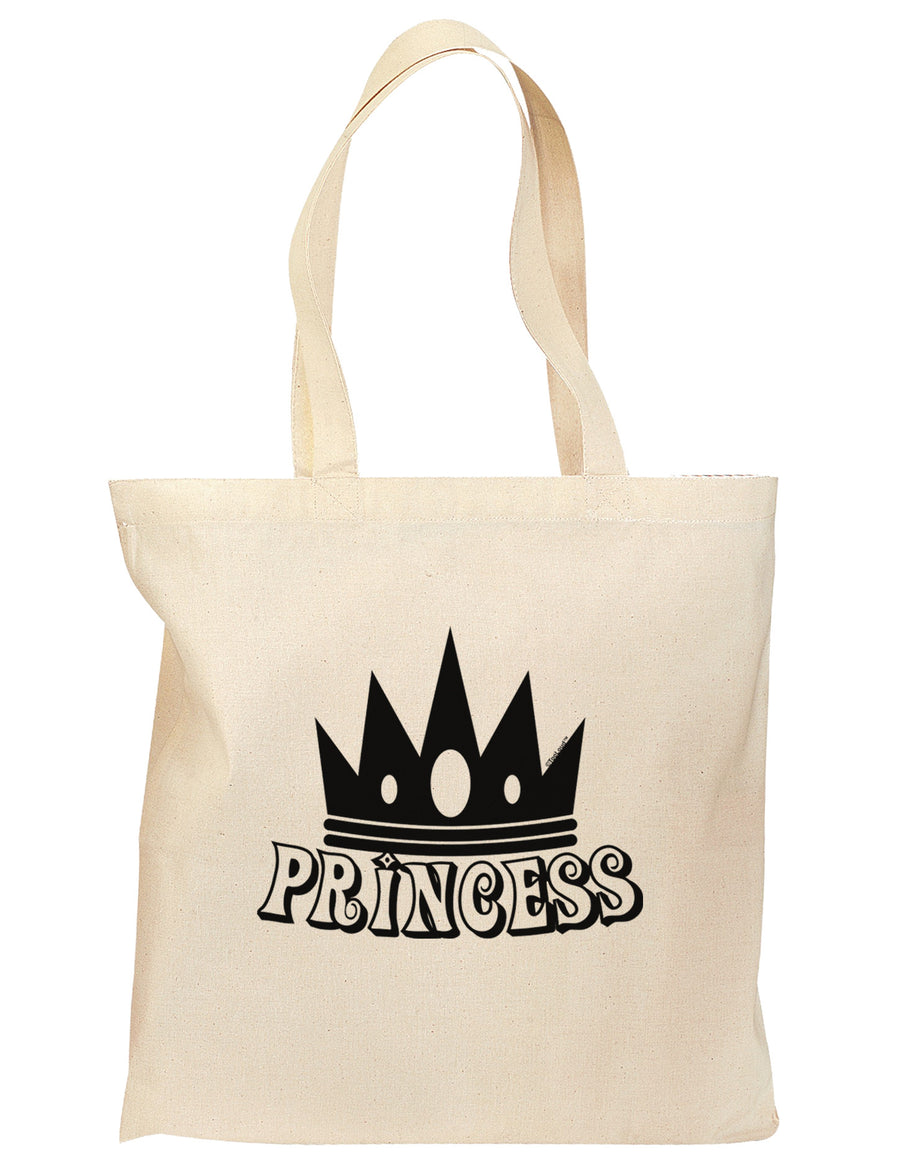 Princess Grocery Tote Bag-Grocery Tote-TooLoud-Natural-Medium-Davson Sales