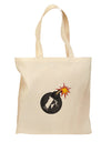 F-Bomb Funny Grocery Tote Bag - Natural by TooLoud-Grocery Tote-TooLoud-Natural-Medium-Davson Sales