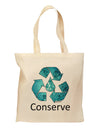 Water Conservation Text Grocery Tote Bag by TooLoud-Grocery Tote-TooLoud-Natural-Medium-Davson Sales