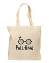 Pott Head Magic Glasses Grocery Tote Bag-Grocery Tote-TooLoud-Natural-Medium-Davson Sales