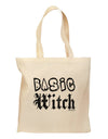 Basic Witch Distressed Grocery Tote Bag-Grocery Tote-TooLoud-Natural-Medium-Davson Sales