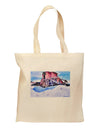 Victor Mines Colorado Watercolor Grocery Tote Bag-Grocery Tote-TooLoud-Natural-Medium-Davson Sales