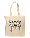 Nerdy and Dirty Grocery Tote Bag by TooLoud-Grocery Tote-TooLoud-Natural-Medium-Davson Sales