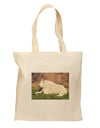 Relaxing Ram Grocery Tote Bag - Natural-Grocery Tote-TooLoud-Natural-Medium-Davson Sales