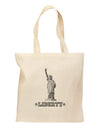 Liberty Vintage Grocery Tote Bag-Grocery Tote-TooLoud-Natural-Medium-Davson Sales