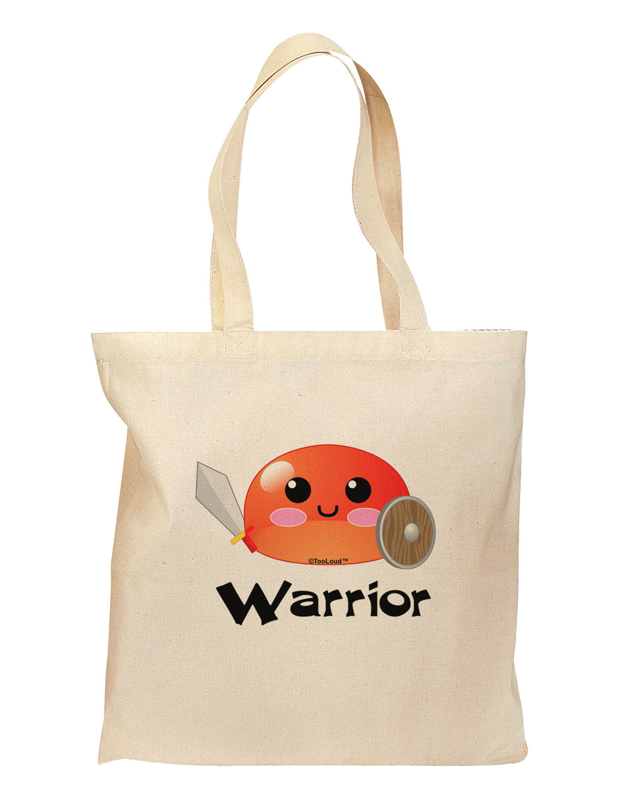 Cute RPG Slime - Warrior Grocery Tote Bag by TooLoud-Grocery Tote-TooLoud-Natural-Medium-Davson Sales