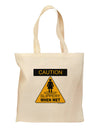 Slippery When Wet Grocery Tote Bag-Grocery Tote-TooLoud-Natural-Medium-Davson Sales