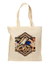 Native American Dancer 1 Grocery Tote Bag - Natural-Grocery Tote-TooLoud-Natural-Medium-Davson Sales