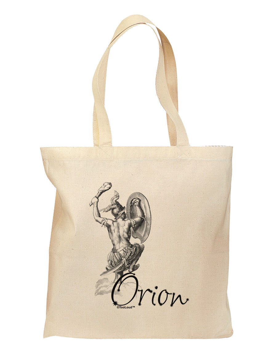 Orion Illustration Grocery Tote Bag-Grocery Tote-TooLoud-Natural-Medium-Davson Sales