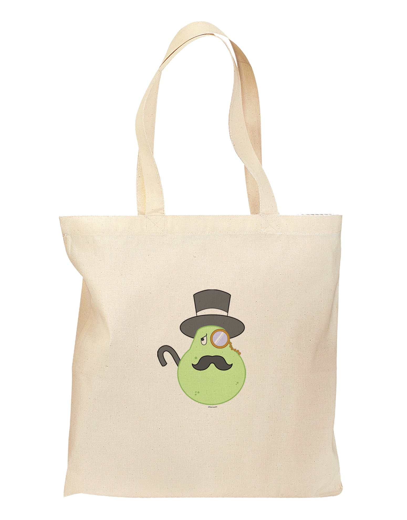 Sir Pearrington Grocery Tote Bag-Grocery Tote-TooLoud-Natural-Medium-Davson Sales