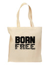 Born Free Grocery Tote Bag by TooLoud-Grocery Tote-TooLoud-Natural-Medium-Davson Sales