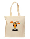 Owl Orange Grocery Tote Bag-Grocery Tote-TooLoud-Natural-Medium-Davson Sales