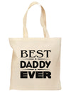 Best Daddy Ever Grocery Tote Bag-Grocery Tote-TooLoud-Natural-Medium-Davson Sales