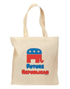 Future Republican Grocery Tote Bag-Grocery Tote-TooLoud-Natural-Medium-Davson Sales