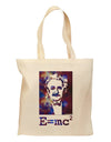 Cosmic Galaxy - E equals mc2 Grocery Tote Bag by TooLoud-Grocery Tote-TooLoud-Natural-Medium-Davson Sales