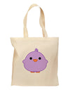 Cute Little Chick - Purple Grocery Tote Bag by TooLoud-Grocery Tote-TooLoud-Natural-Medium-Davson Sales