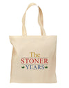 The Stoner Years Grocery Tote Bag - Natural by TooLoud-Grocery Tote-TooLoud-Natural-Medium-Davson Sales