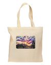 Colorado Rainbow Sunset Text Grocery Tote Bag-Grocery Tote-TooLoud-Natural-Medium-Davson Sales