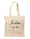 Father of the Bride wedding Grocery Tote Bag - Natural by TooLoud-Grocery Tote-TooLoud-Natural-Medium-Davson Sales